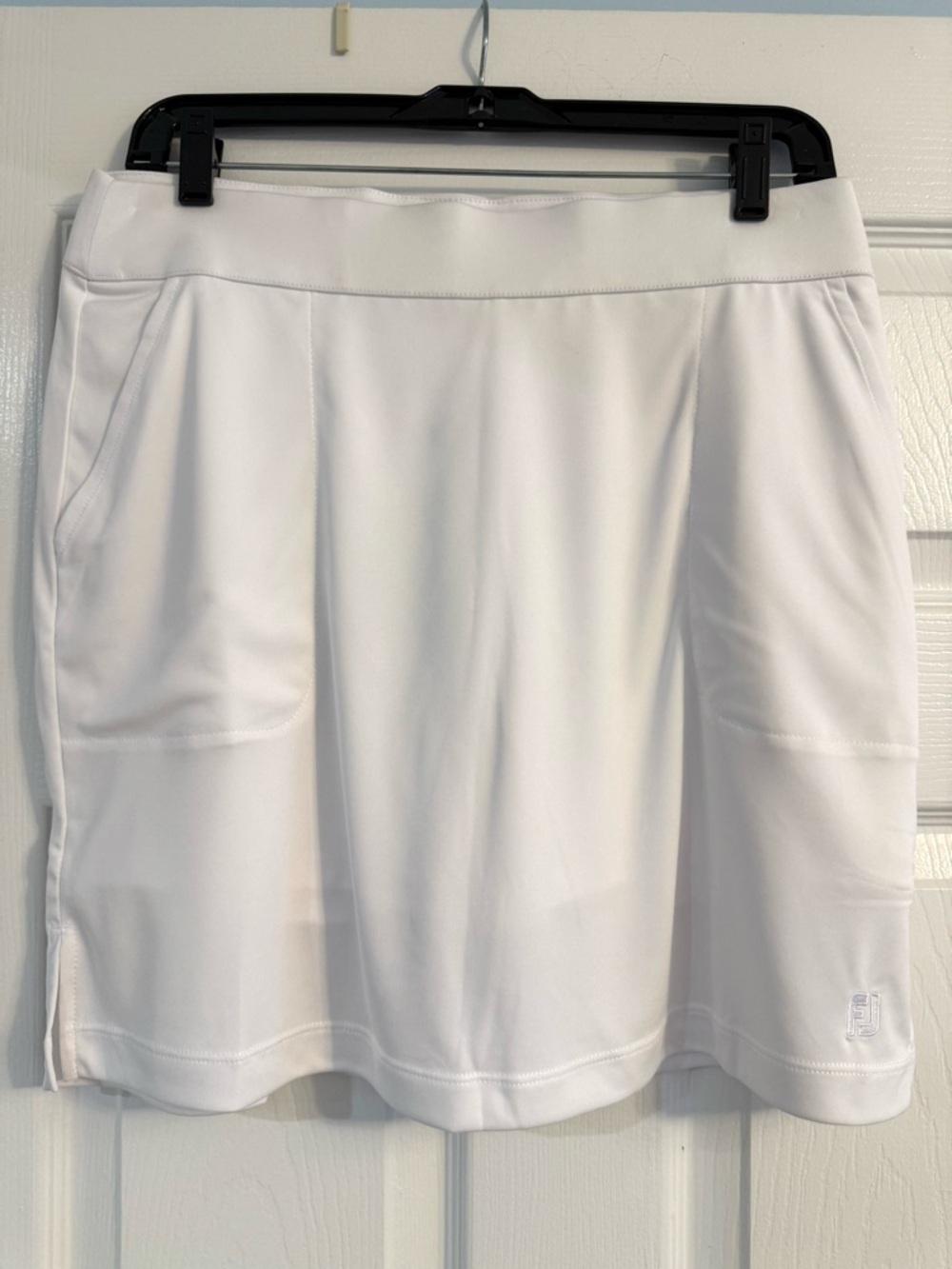 Women’s Foot Joy White Athletic Skort with Pockets